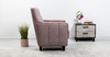 Кресло для отдыха Арно ТК 567 велюр Лаки 17 (пепел розы)