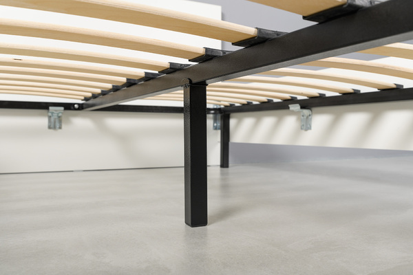 Кровать Эйр 11.46.02 с ортопедическим основанием, белый РЕ шагрень, спальное место 160 х 200