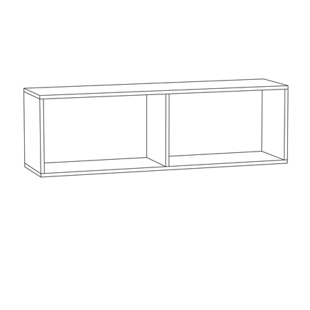 Гостиная Гринвич композиция 1 орех селект каминный, белый премиум 120х42х165 шкаф и тумба