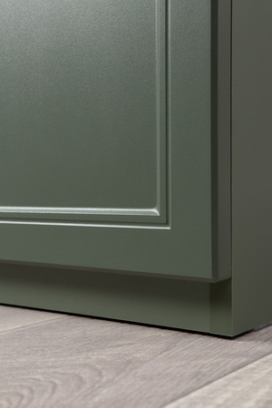 Шкаф двустворчатый Марион 16.340.02 дымчатый зеленый K521, олива шагрень AG 1050 ПВХ