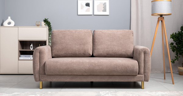 Диван-кровать прямой Оникс ТД 205 велюр Ocean 006 коричневый