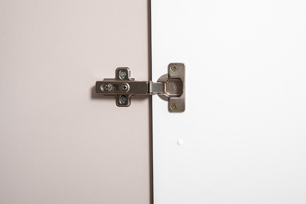 Гостиная Ричфорд композиция 1 с карнизами, кашемир 5981 BS, моно керамика D166-2 ПВХ, белый PE шагрень (собирается на любую сторону)