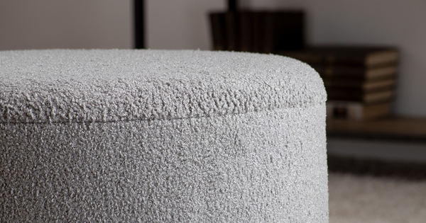 Пуф Шон ТП 273 велюр Romeo 06 серый