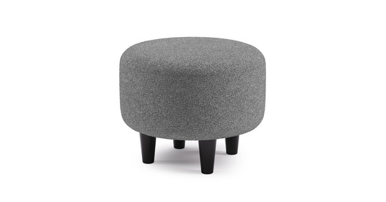 Пуф Шон ТП 273 велюр Romeo 06 серый