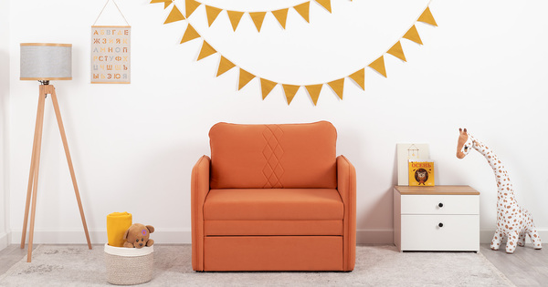 Кресло-кровать Юта (85) ТК 523 велюр Вивальди 31 медный